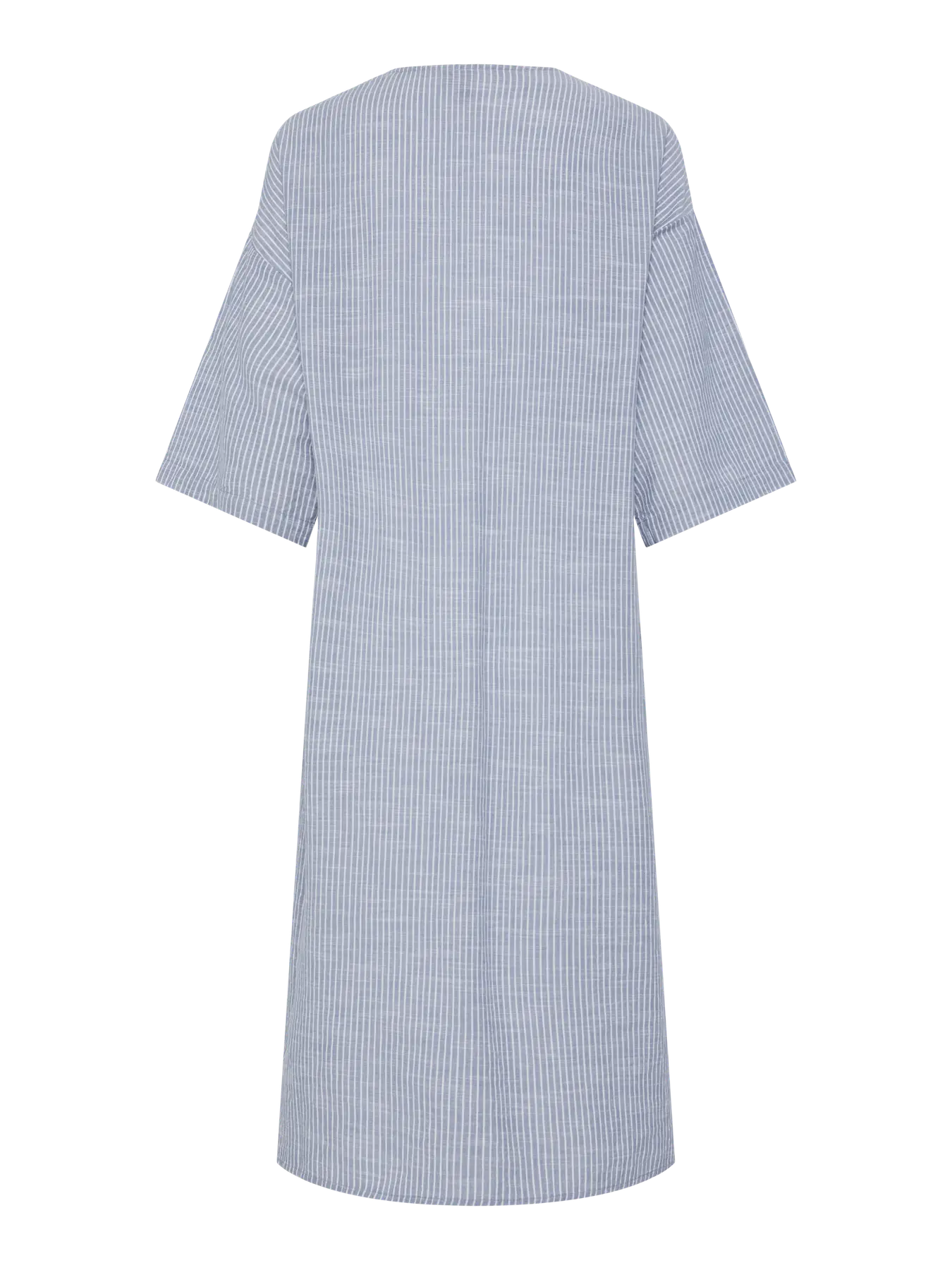 PCAPIA 2/4 V-NECK MIDI DRESS