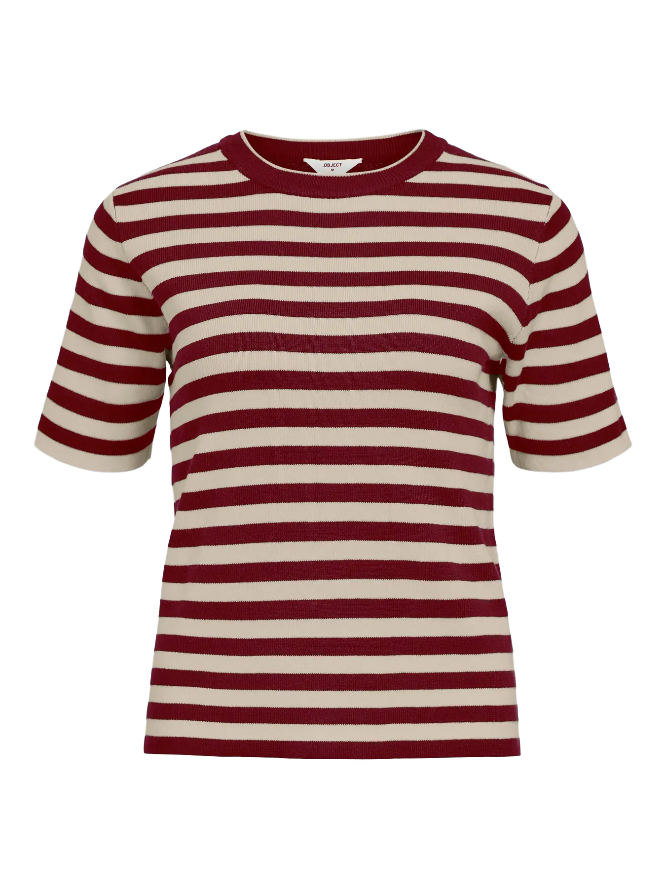 OBJESTER S/S NEW KNIT PULLOVER