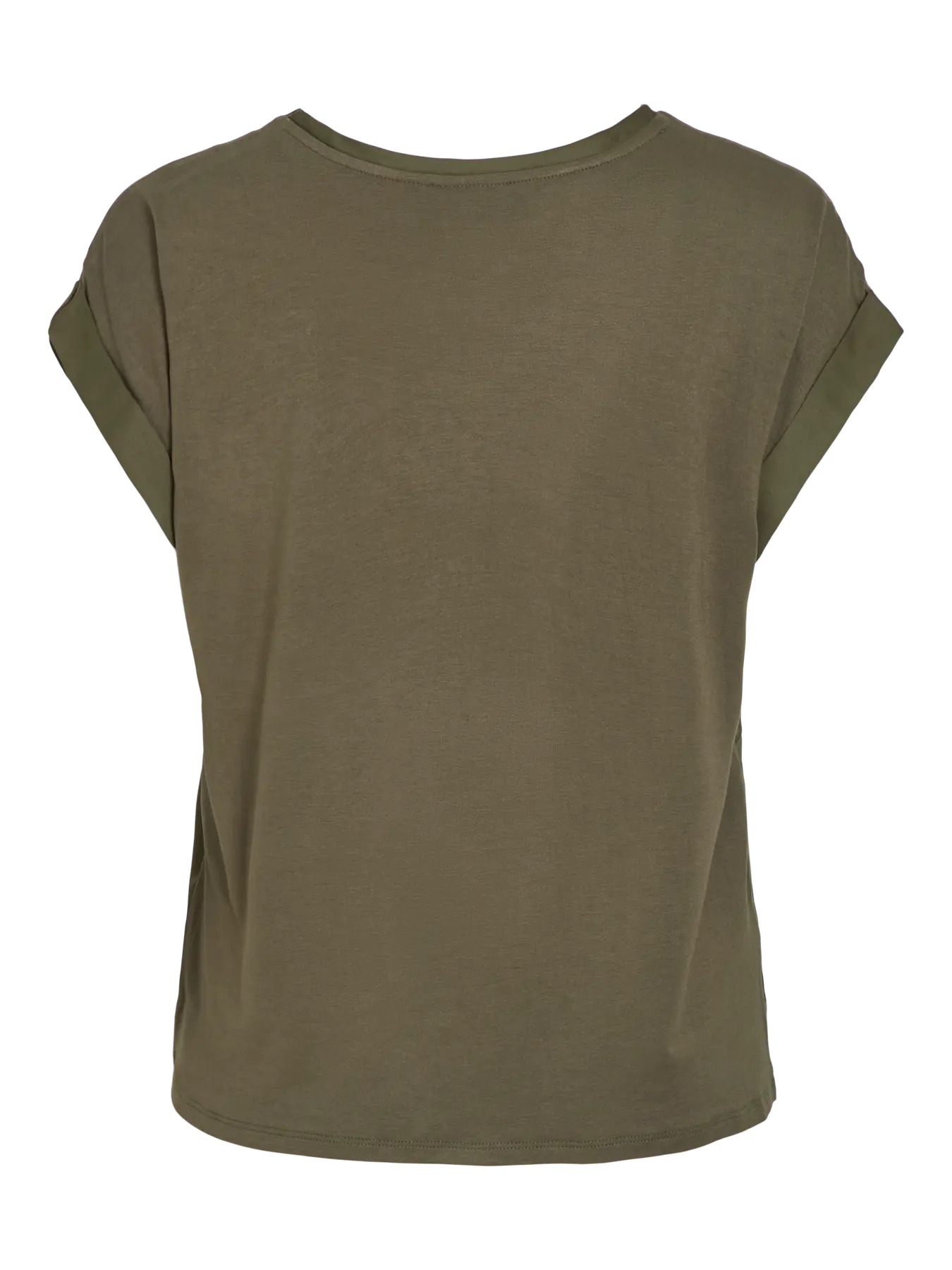 VIELLETTE S/S SATIN TOP DUSTY OLIVE