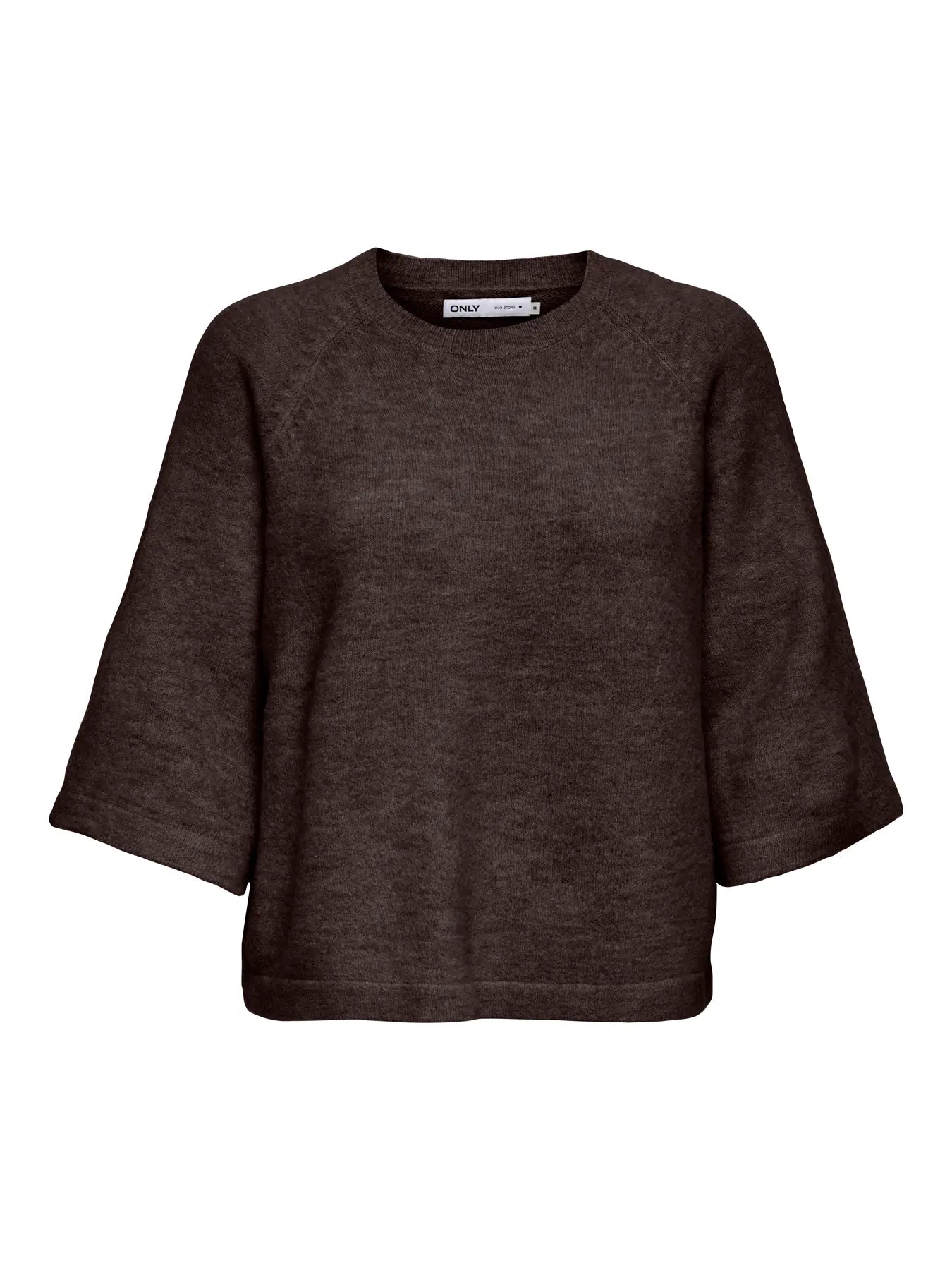ONLSIMONI 3/4 PULLOVER COFFE BEAN