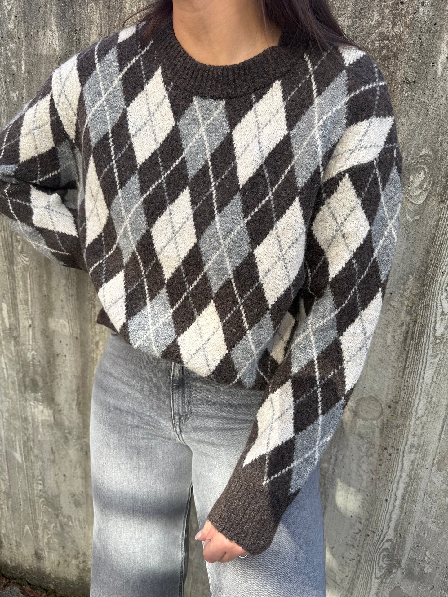 ONLHARLY LIFE LS O-NECK PULLOVER