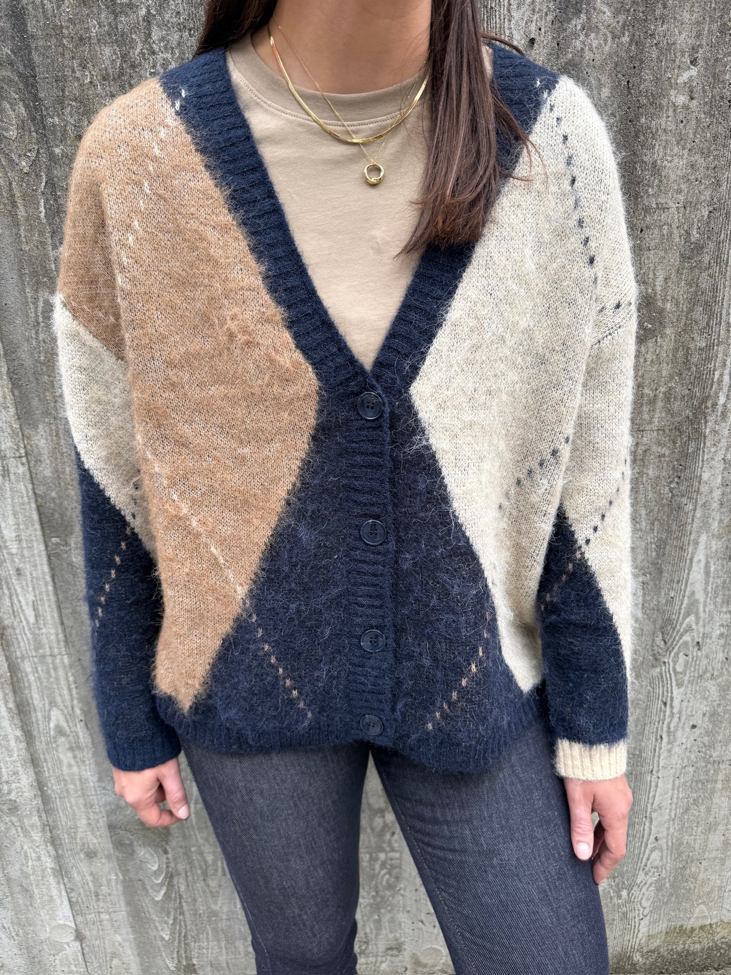 ONLNOEME JQ LS CARDI V-NECK