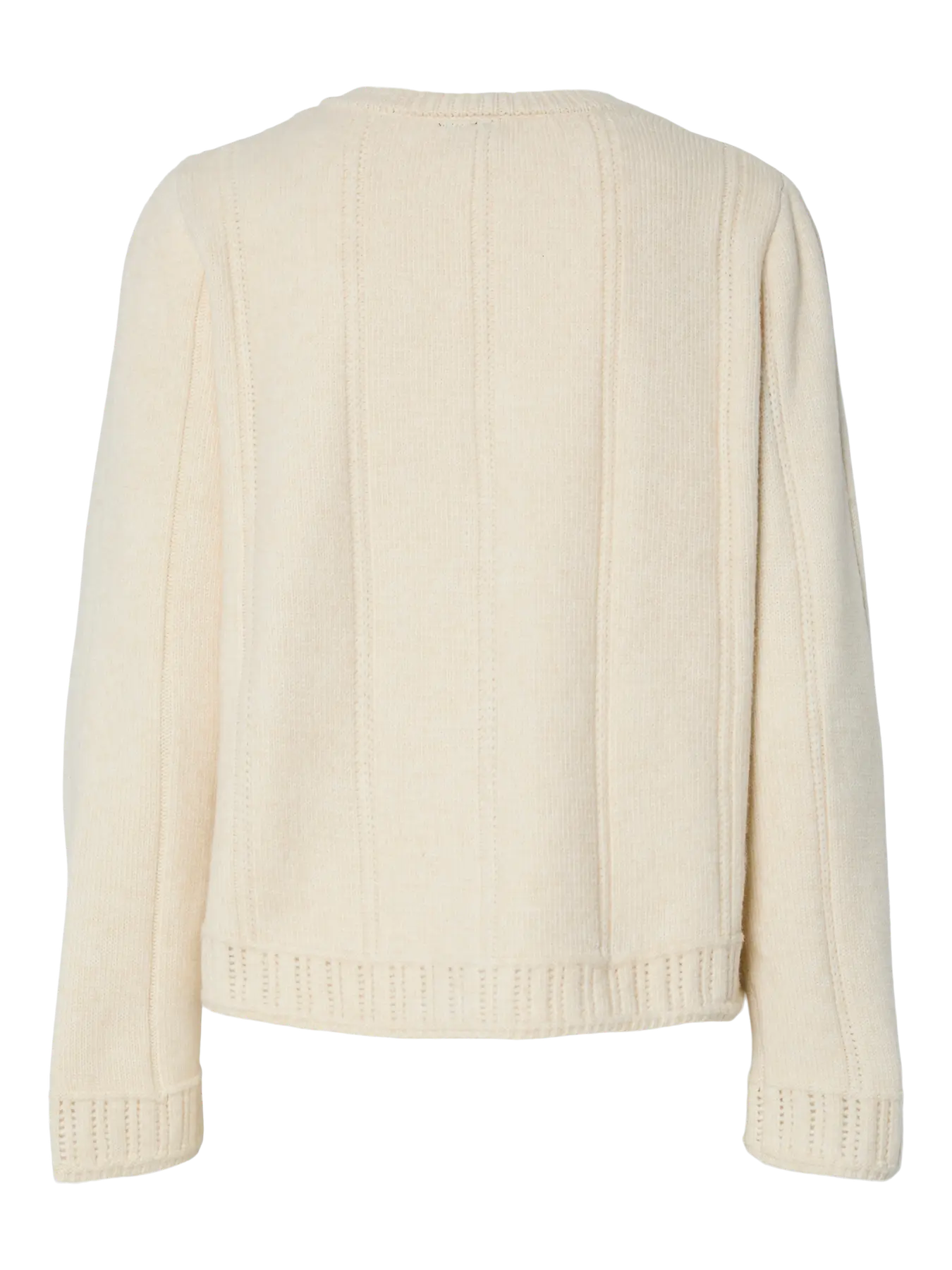 PCORLY LS O-NECK KNIT CARDIGAN