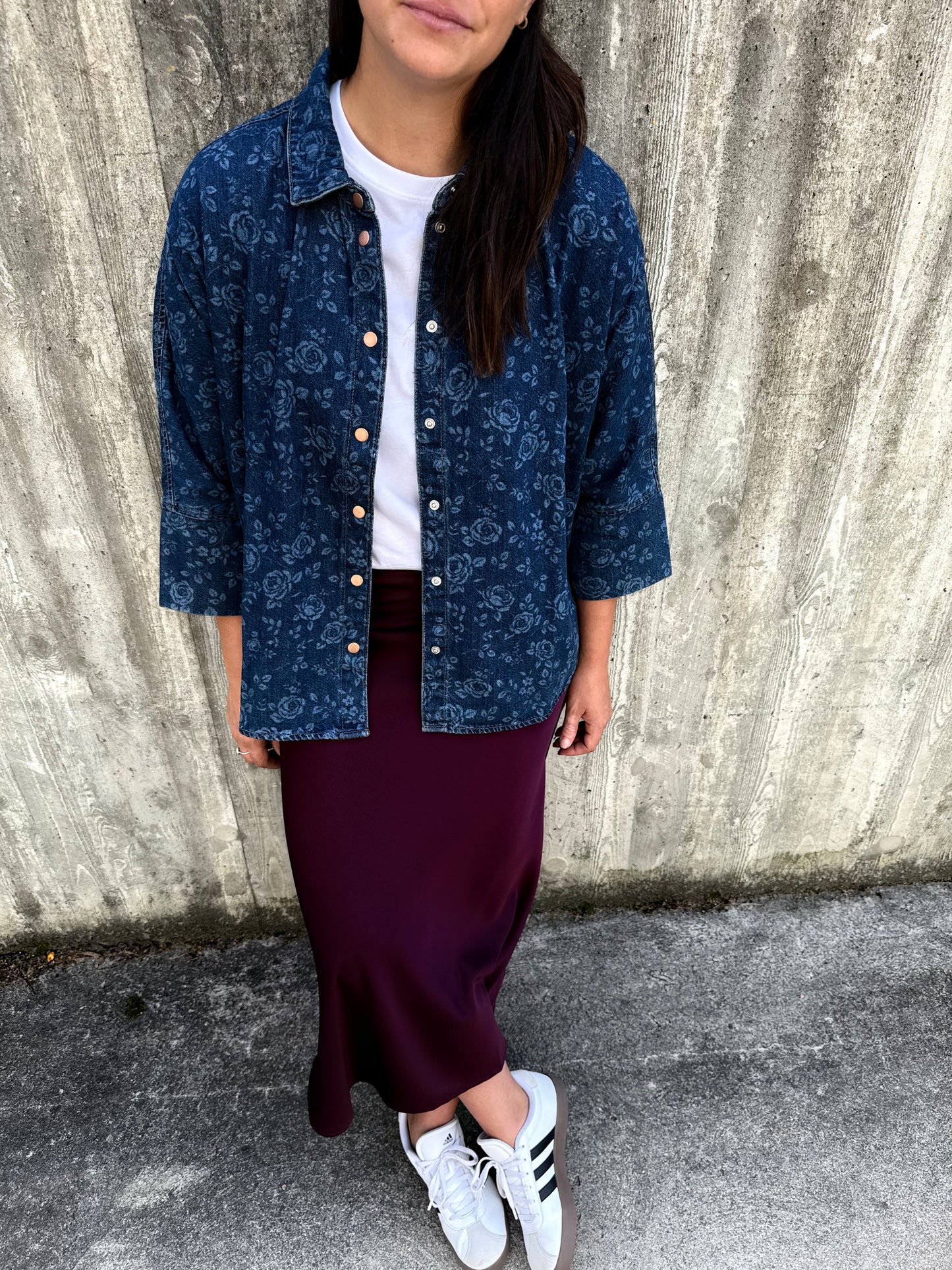 ONLGRACE 3/4 SHIRT ROSE
