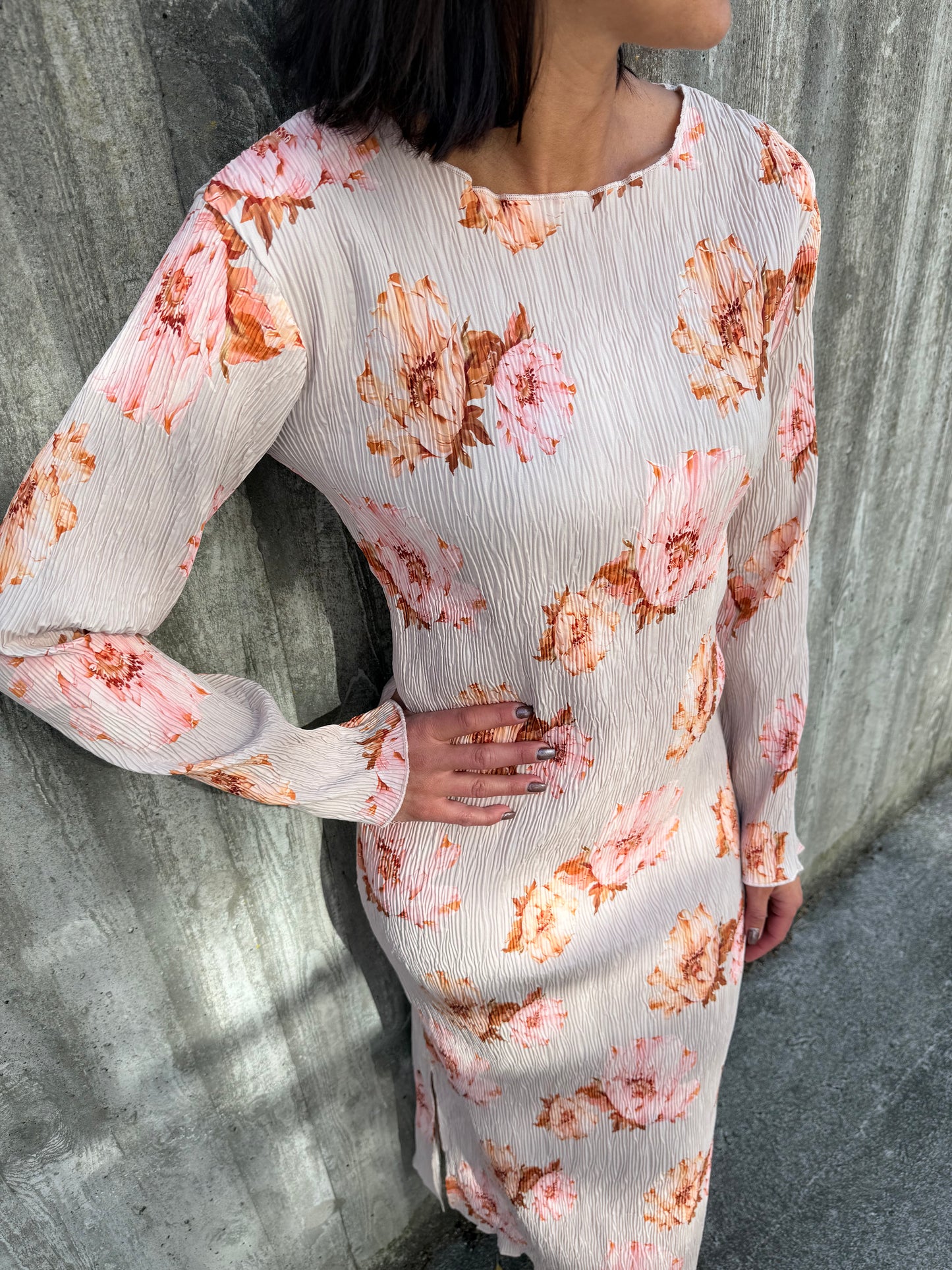 OdaIC Dress - Dusty Rose Print