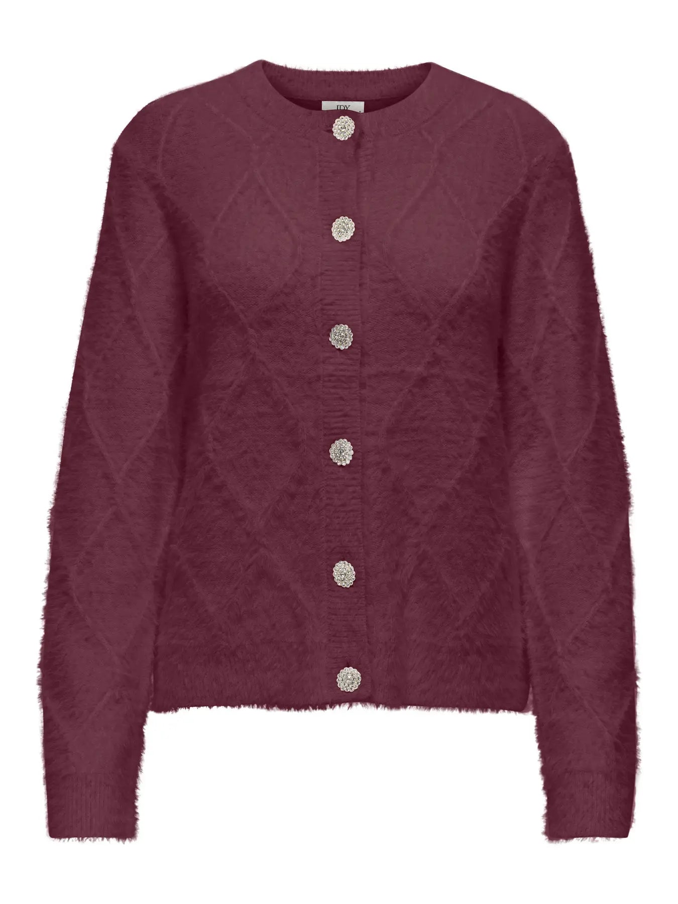 JDYJAYLA L/S O-NECK CARDIGAN FIG