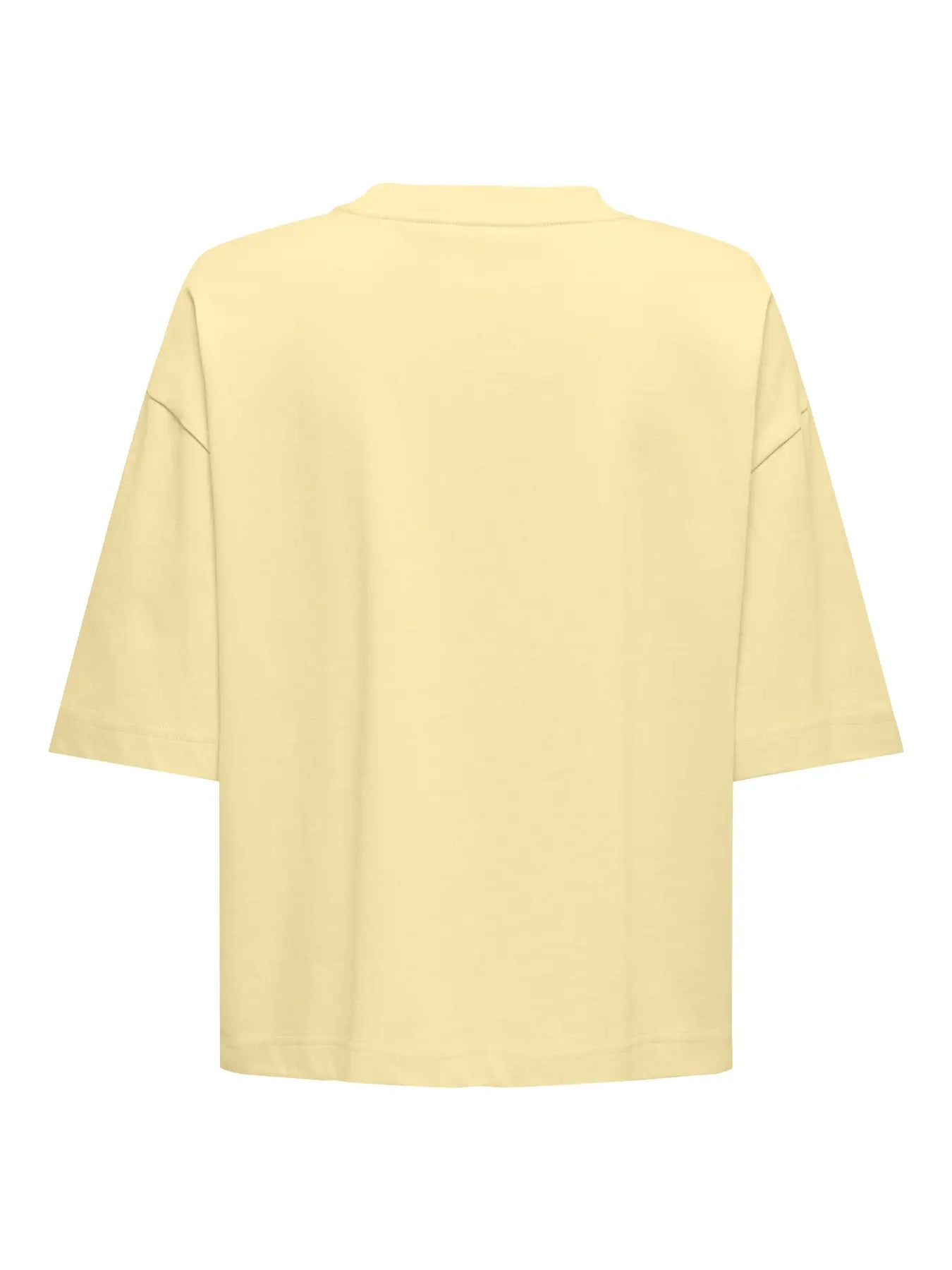 ONLLARA S/S BOXY TEE YELLOW