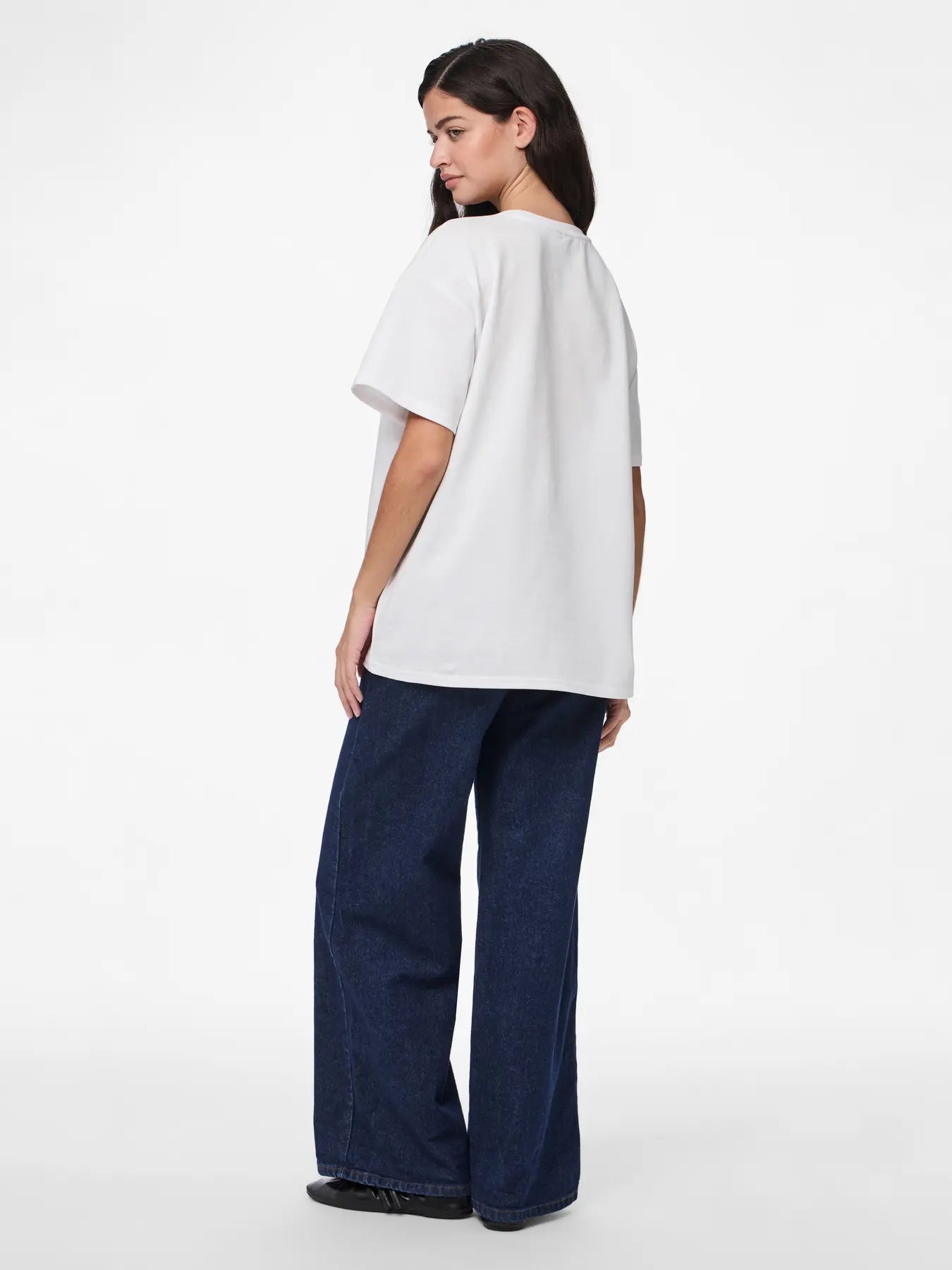 PCSKYLAR SS OVERSIZED TEE