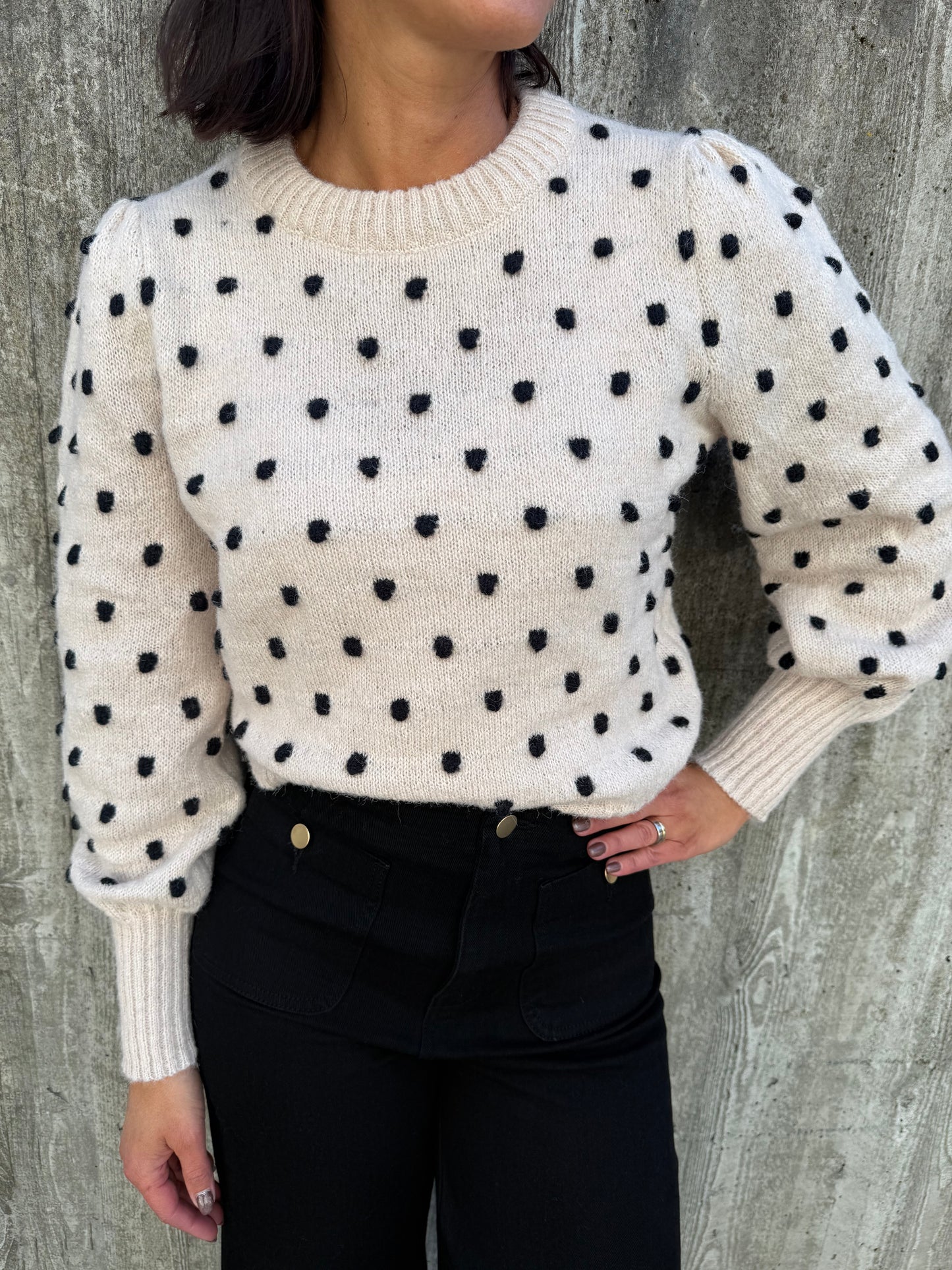JDYSIGRID L/S ON PUFF PULL