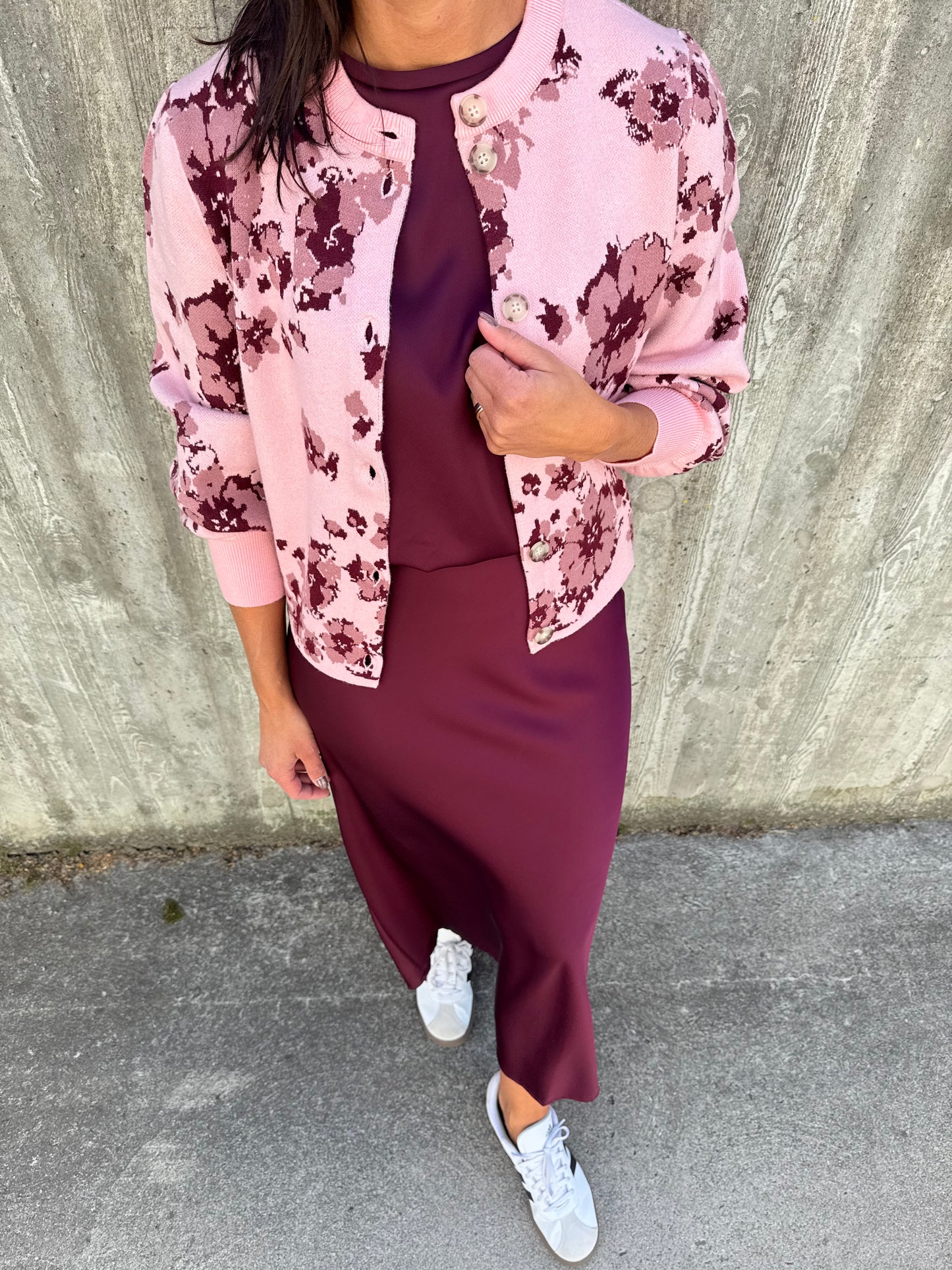 YASCHARLOTTE LS KNIT CARDIGAN