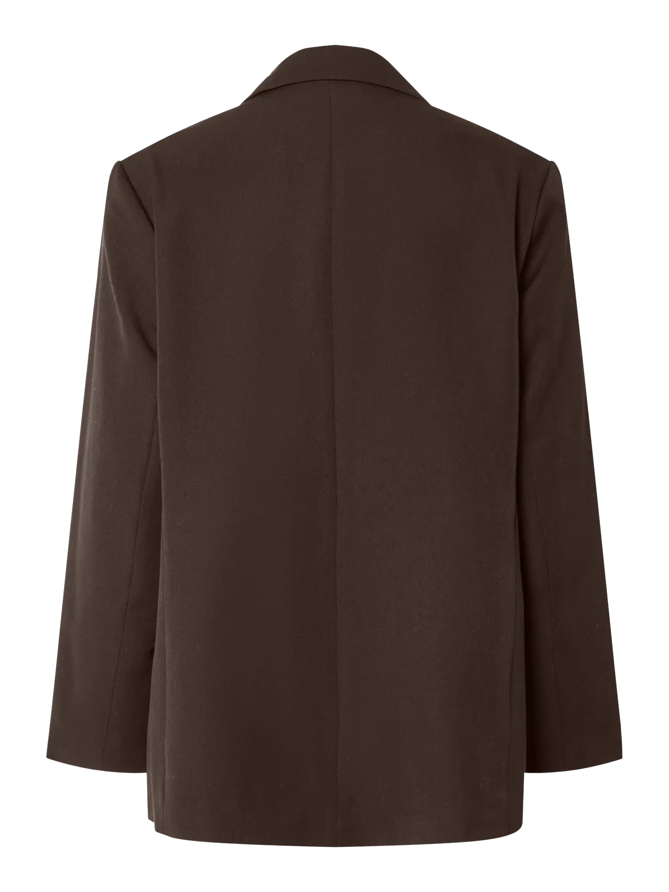 PCKAMIL LS LOOSE BLAZER HOT FUDGE