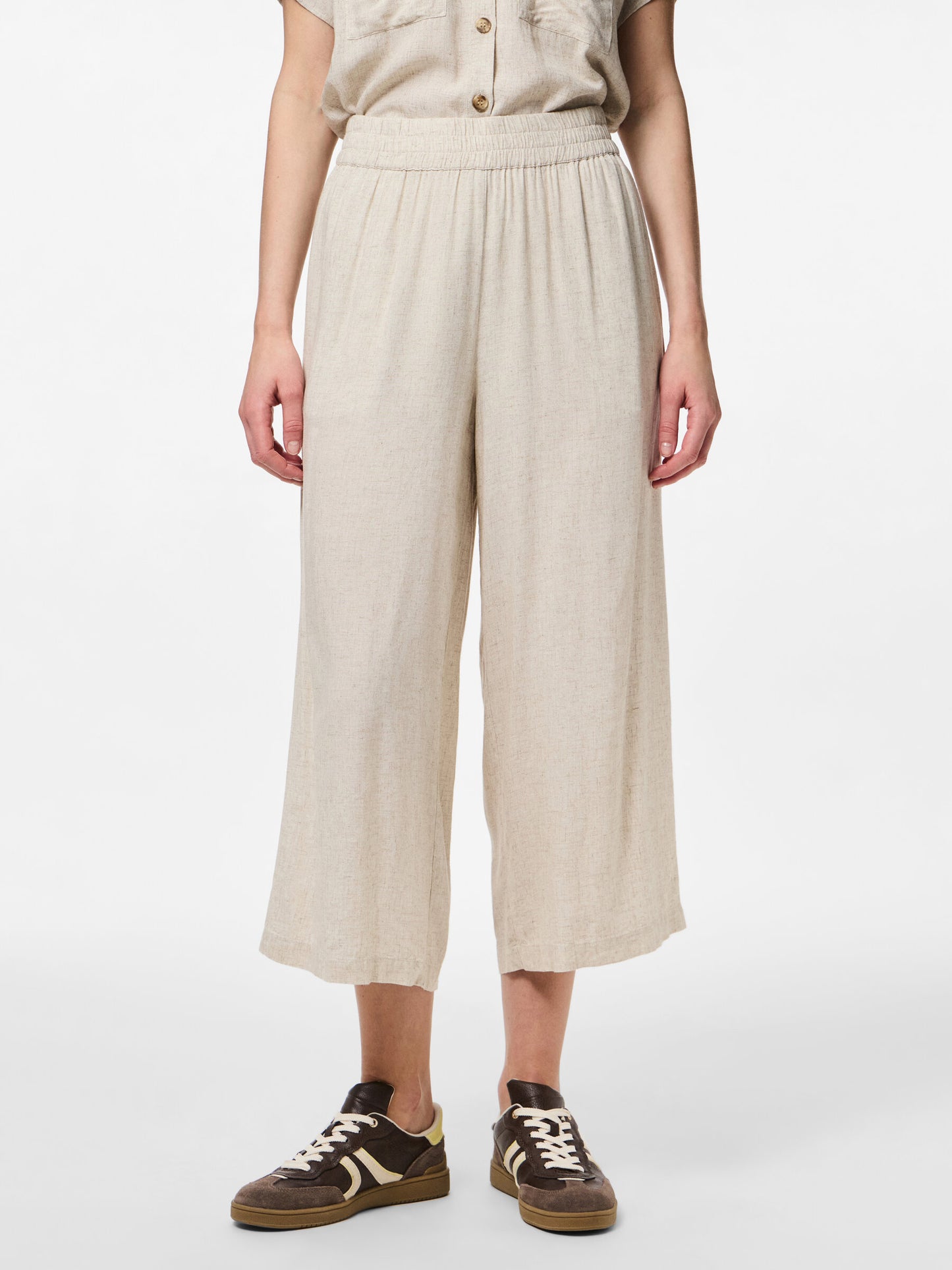 PCPIA HW WIDE CULOTTE BEIGE