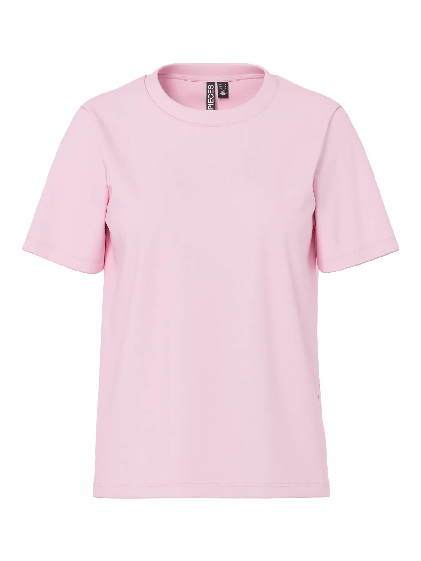 PCRIA SS SOLID TEE PINK-A-BOO