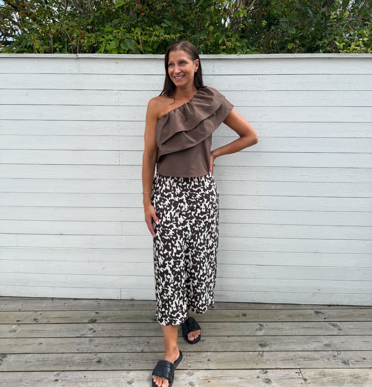 OBJMIRA ONESHOULDER TOP