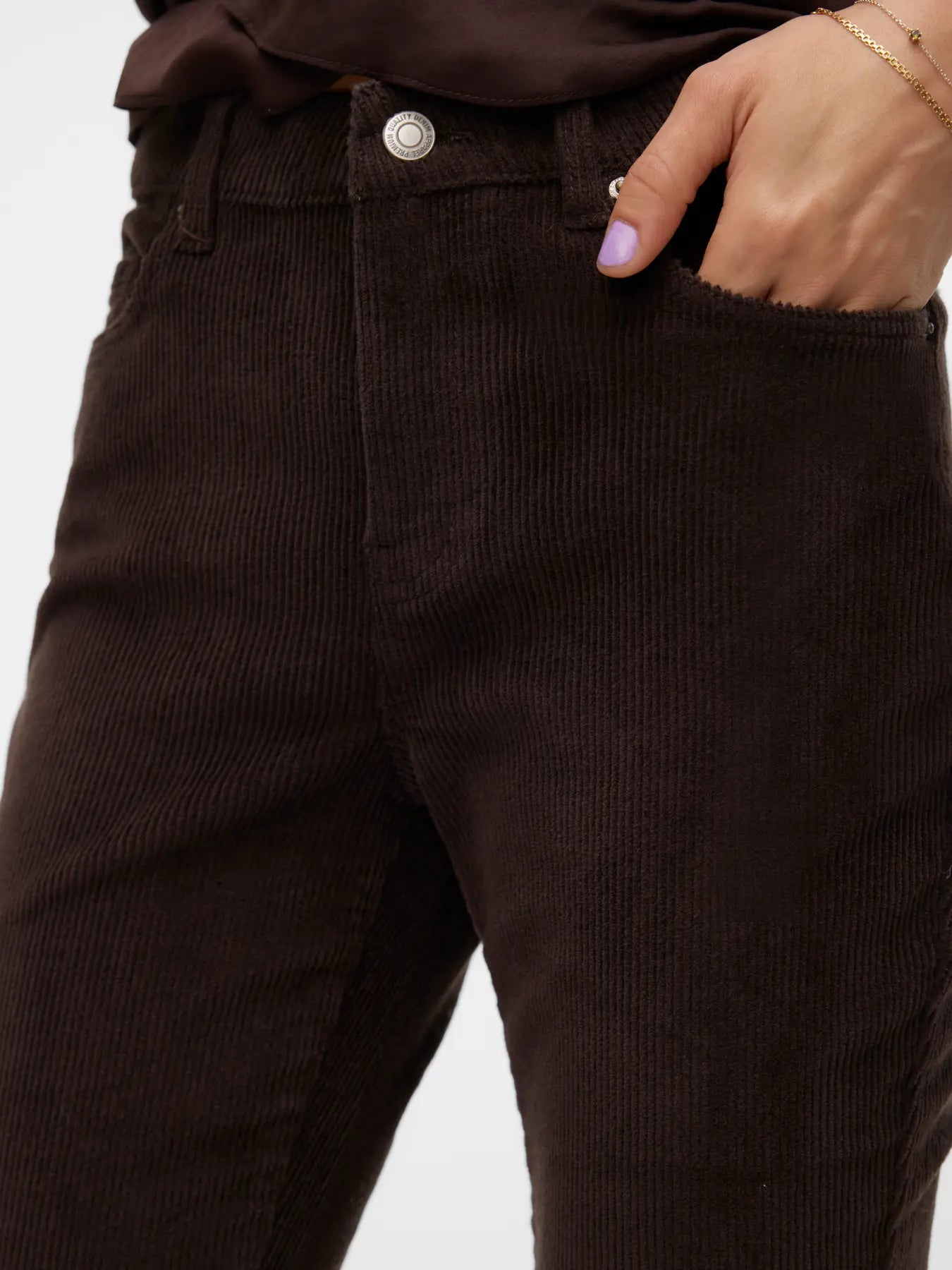 VMFLASH FLARED CORDUROY CHOCOLATE TORTE