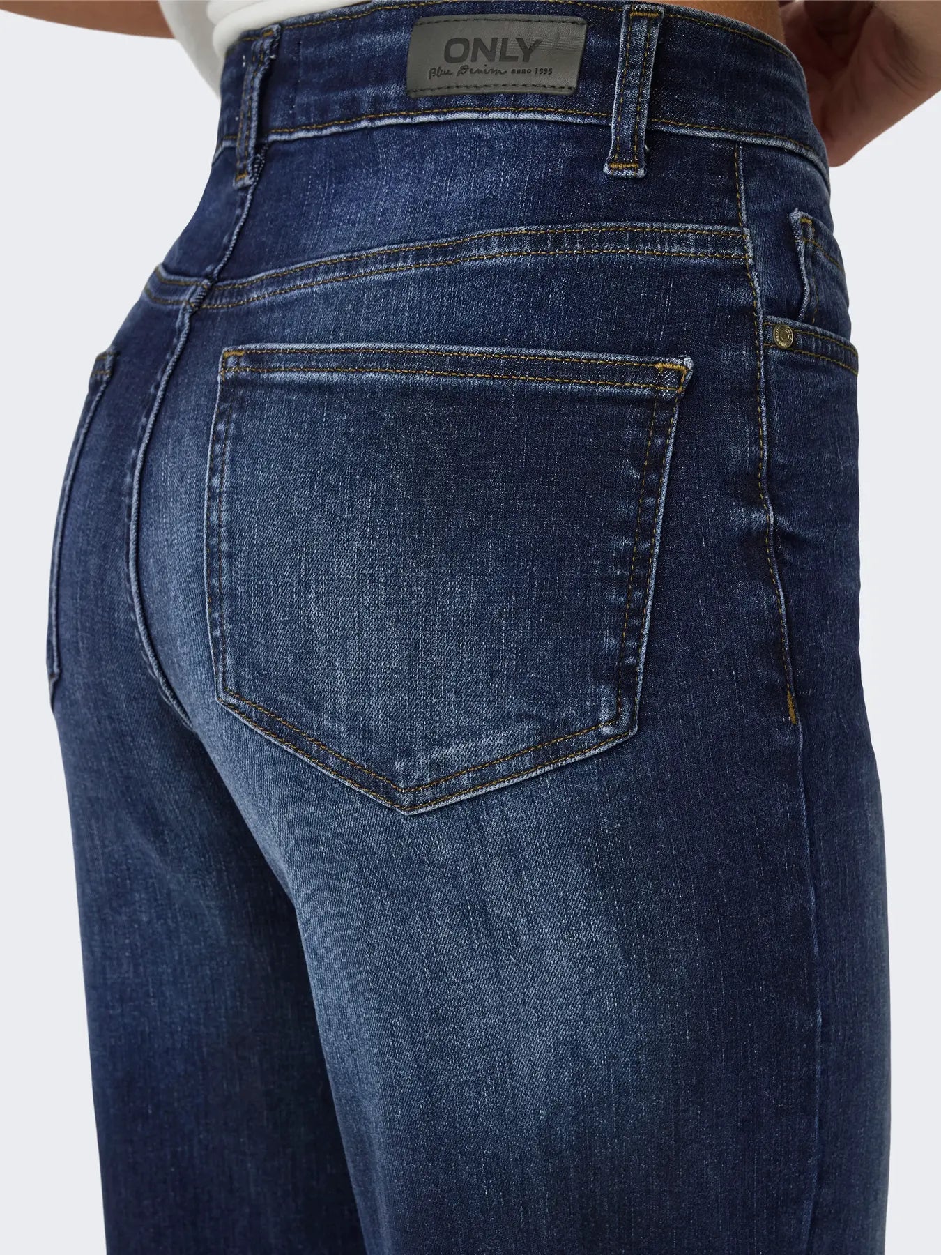 ONLMADISON BLUSH HW WIDE DNM REA081