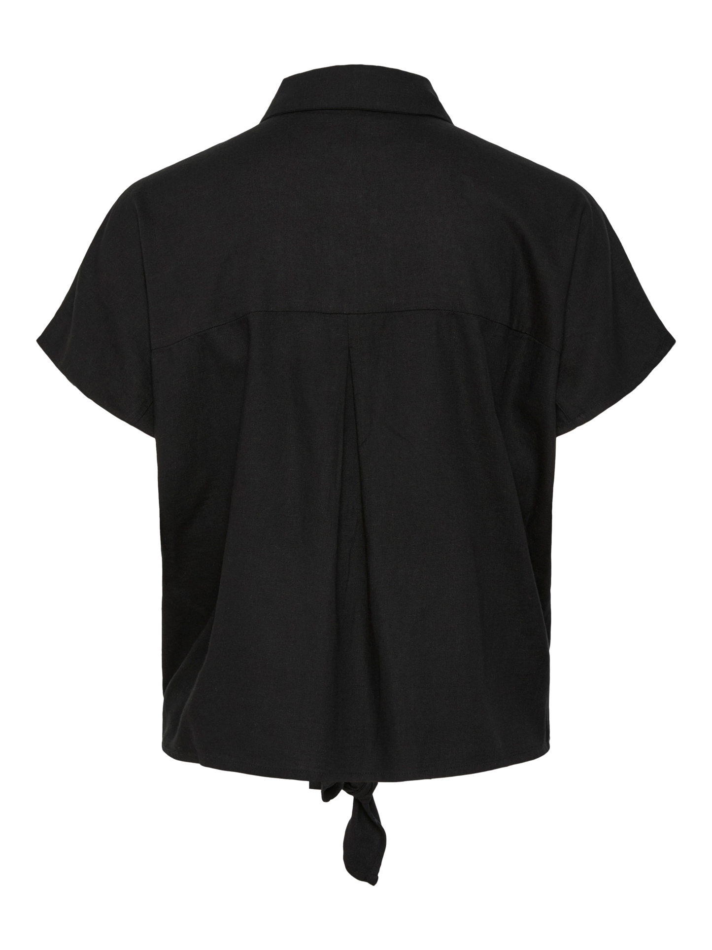 PCPIA SS TIE SHIRT BLACK