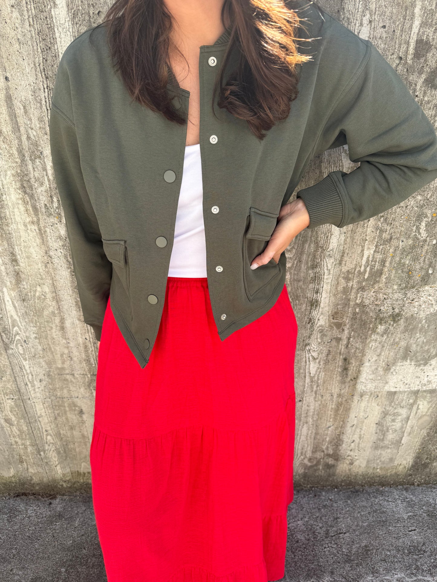 VIODESSIA O-NECK L/S SHACKET