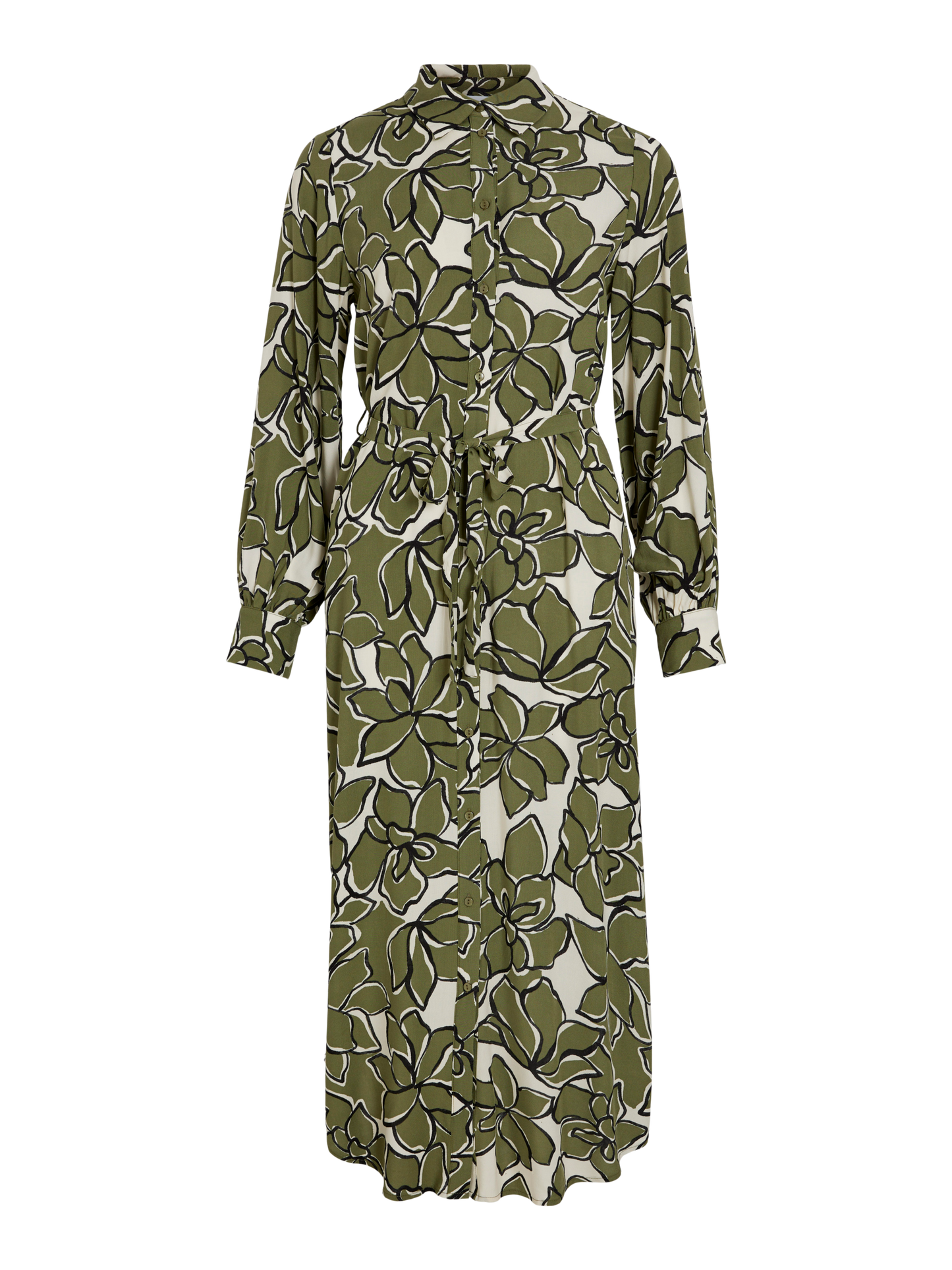 VIMARA L/S MIDI DRESS