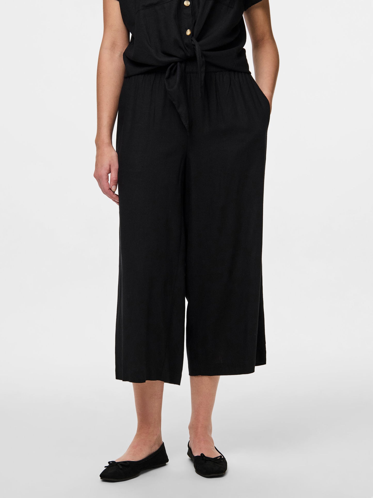 PCPIA HW WIDE CULOTTE BLACK
