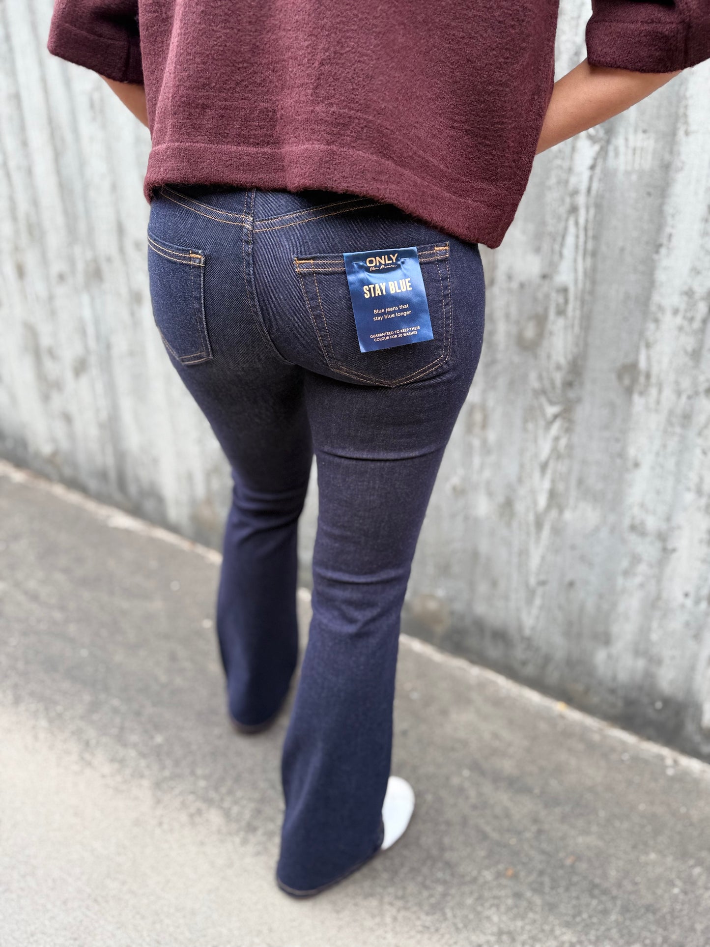 ONLBLUSH MID FL STAYBLUE DNM REA023
