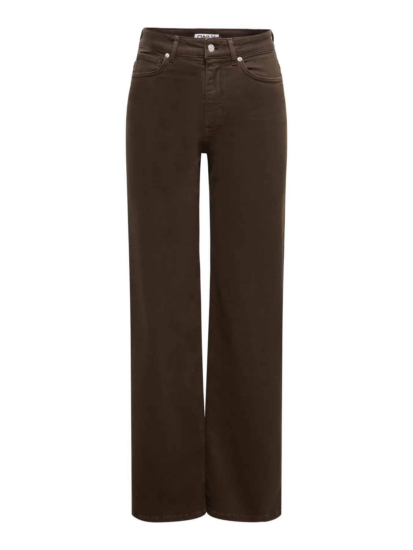 ONLMADISON BLUSH HW WIDE BROWN DNM CRO11