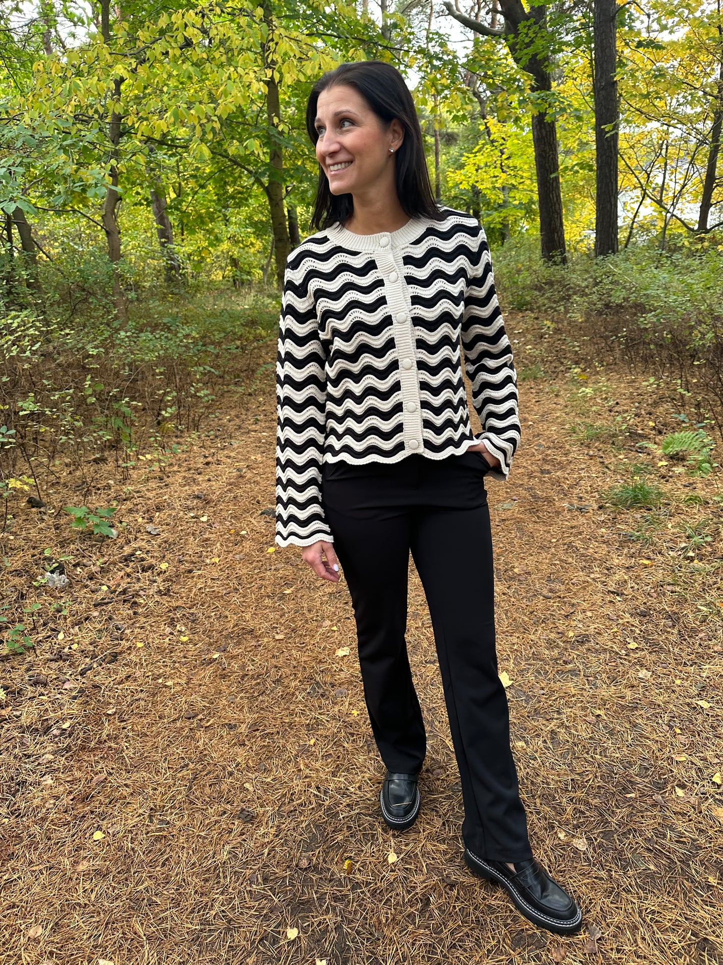YASBERTHA KNIT CARDIGAN