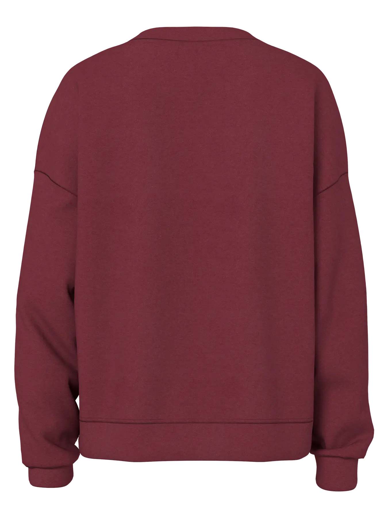 PCCHILLI LS LOOSE SWEAT TAWNY PORT