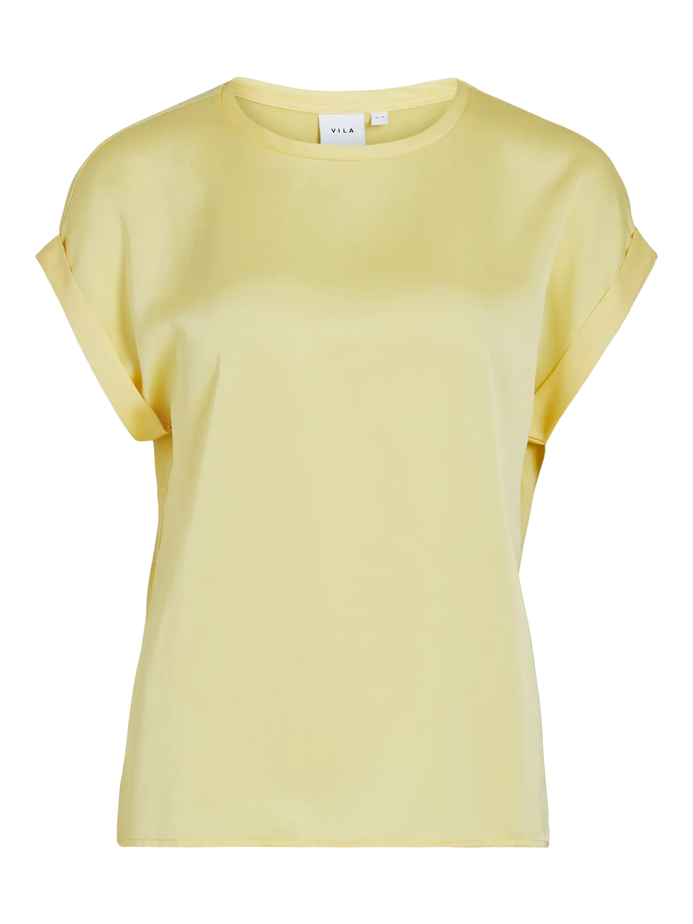 VIELLETTE SS TOP PALE BANANA