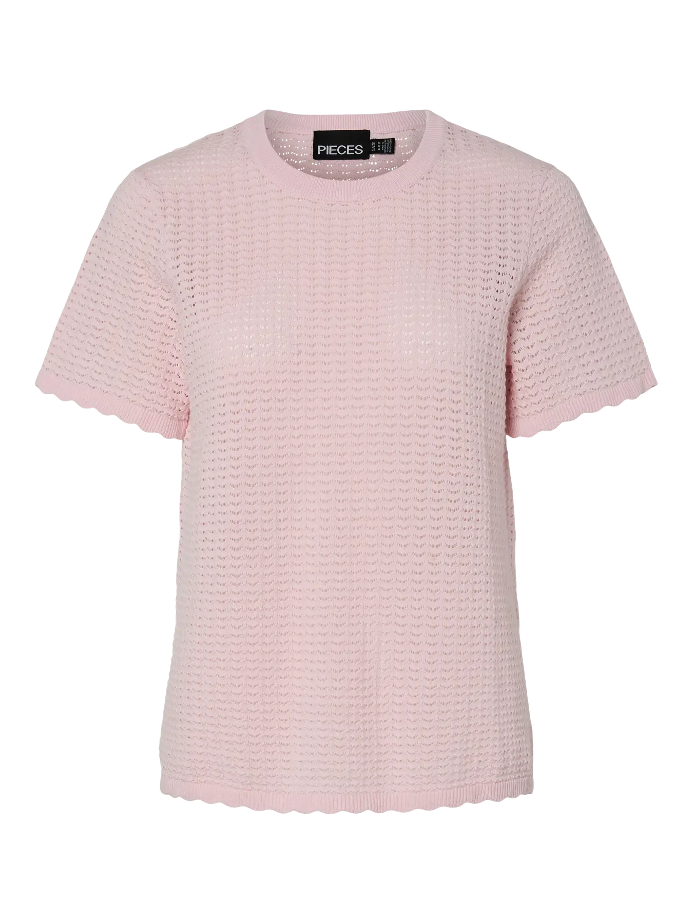 PCSCOUT SS O-NECK KNIT TOP