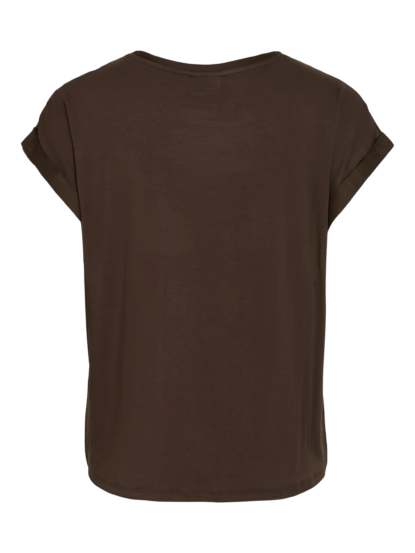 VIELLETTE S/S SATIN TOP COFFEE BEAN
