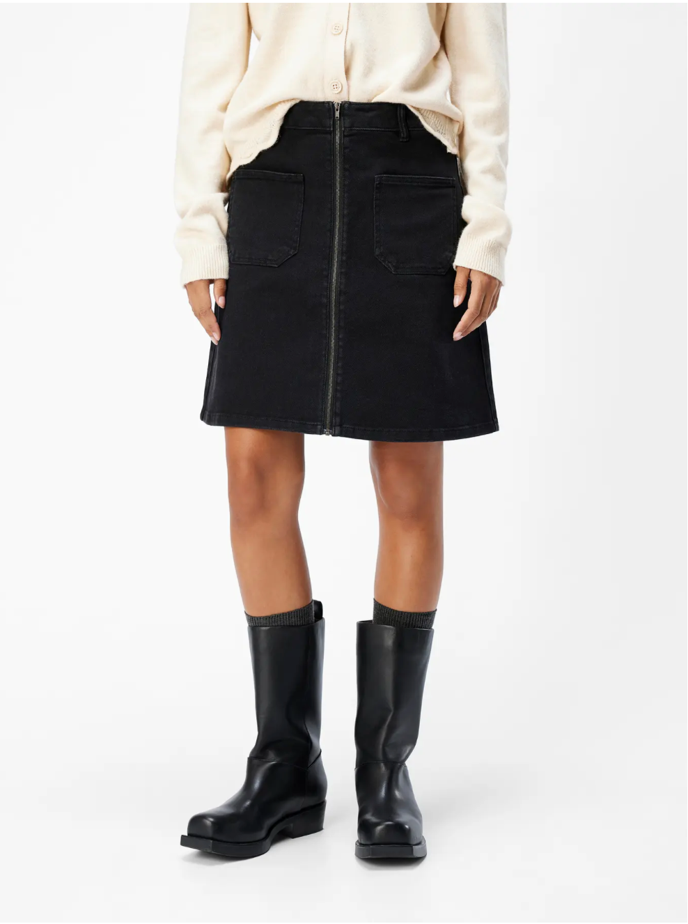 OBJYRGA DNM HW SKIRT