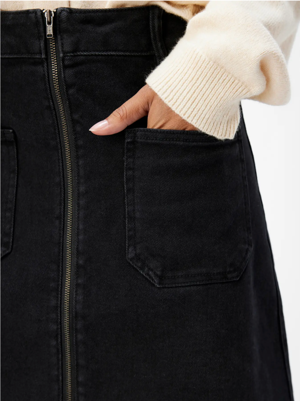 OBJYRGA DNM HW SKIRT