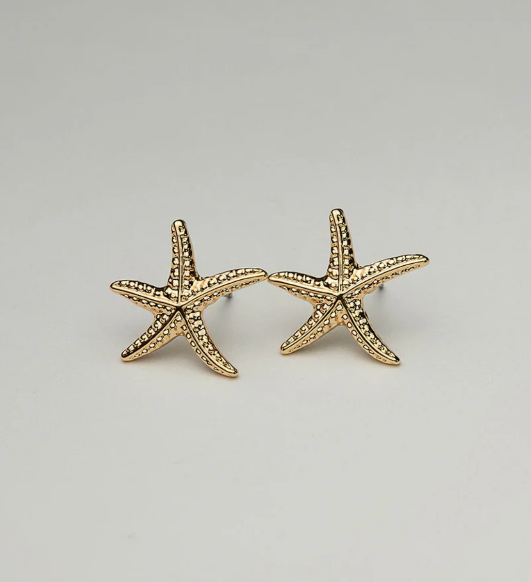 STARFISH STUDS GOLD