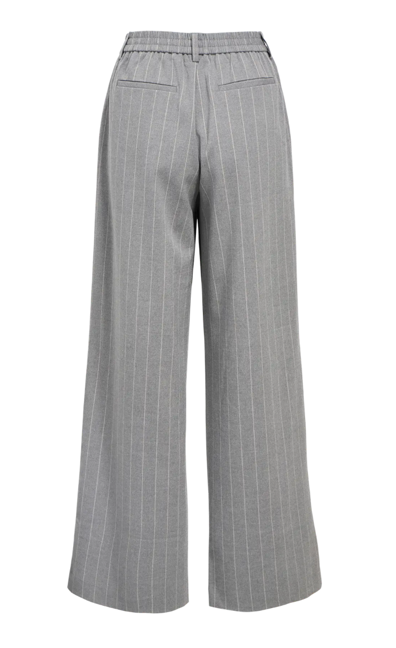 OBJLISA WIDE PANT MGM PINSTRIPE