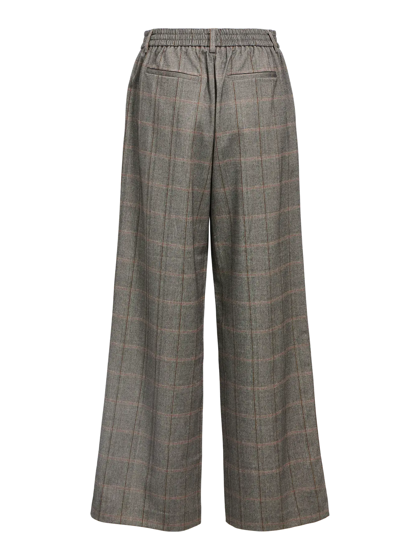 OBJLISA WIDE PANT CHECK