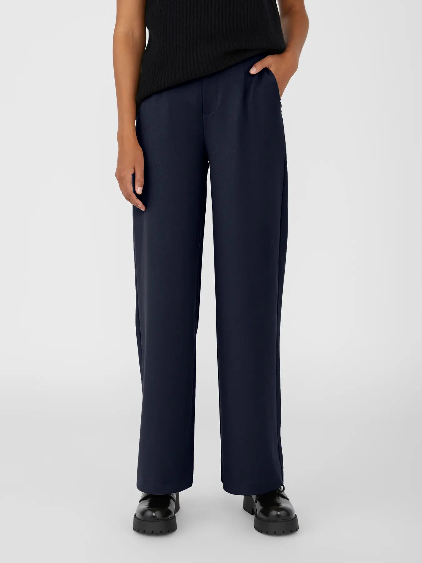 OBJLISA WIDE PANT SKY CAPTAIN