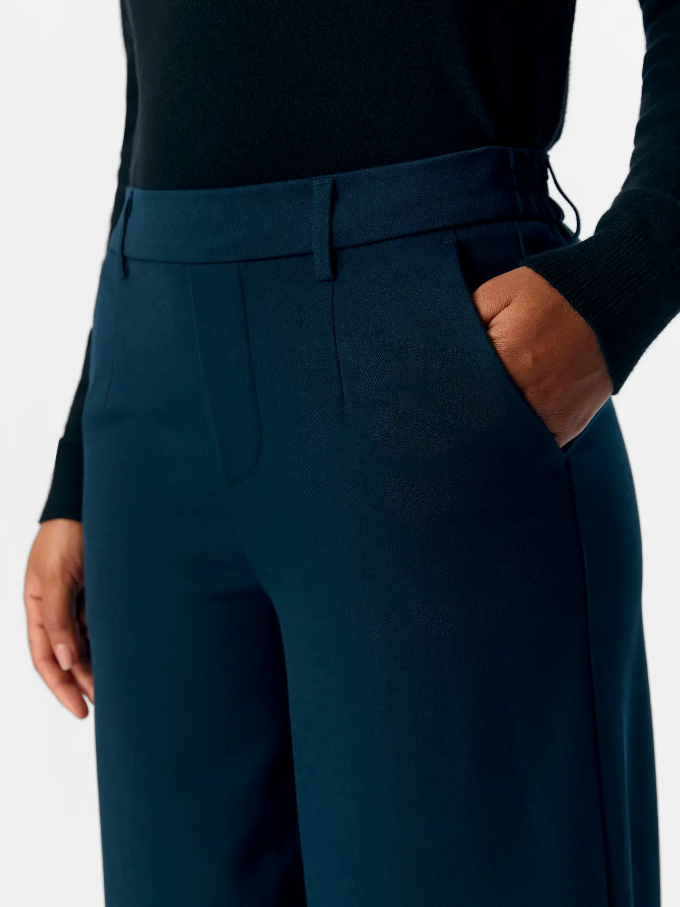 OBJLISA WIDE PANT SKY CAPTAIN
