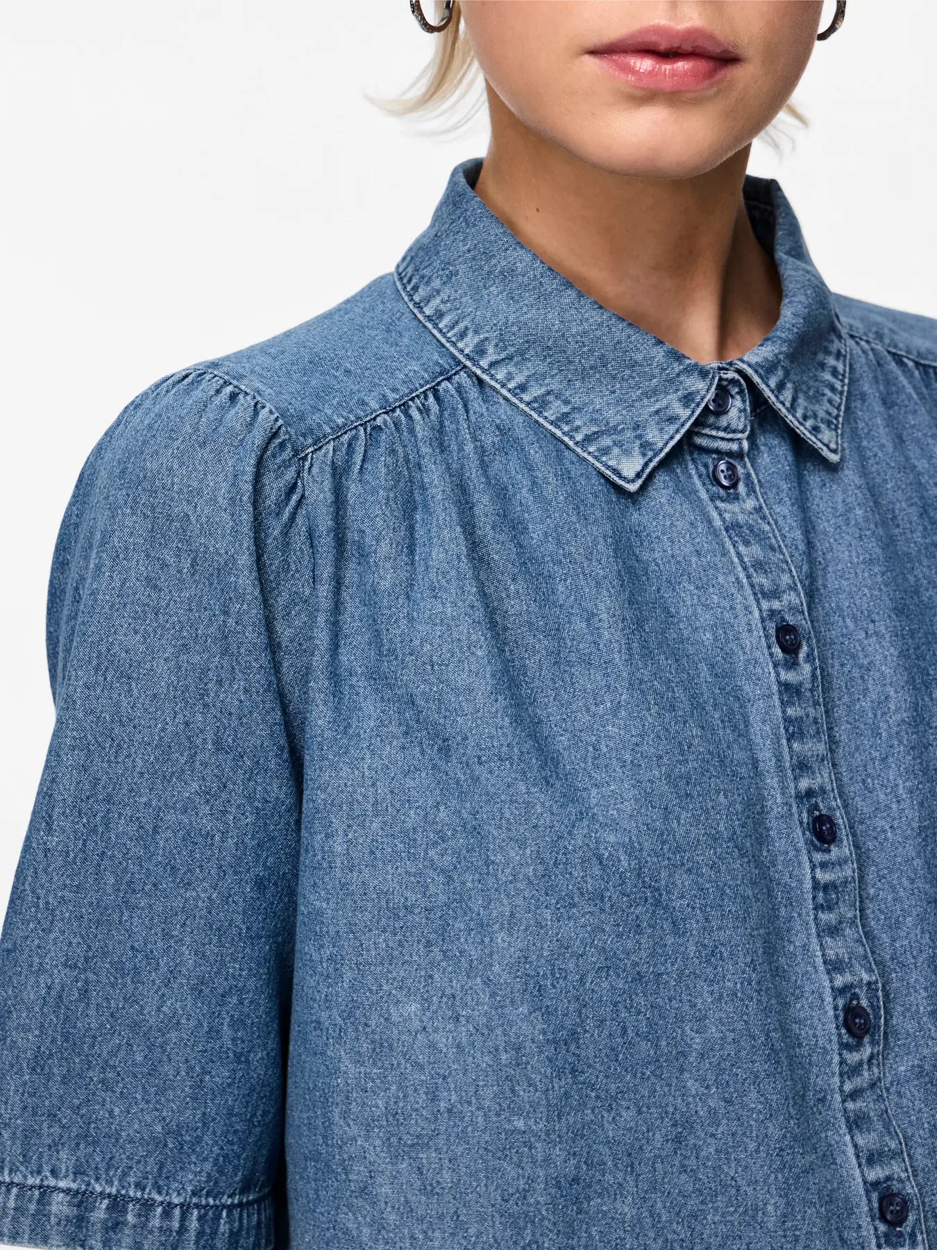 PCMAG SS DENIM SHIRT