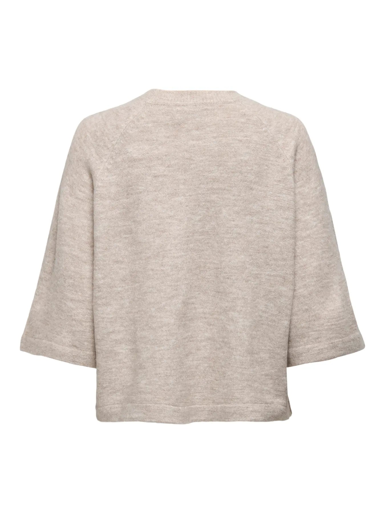 ONLSIMONI 3/4 PULLOVER BEIGE