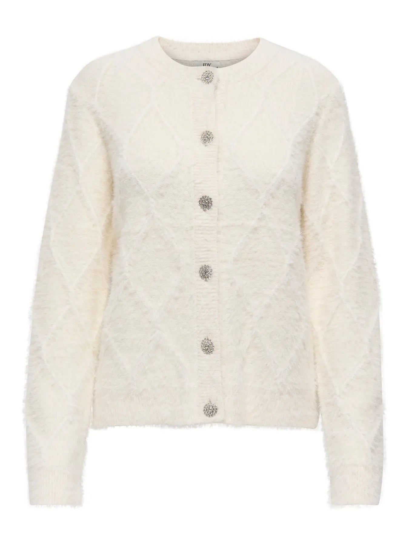 JDYJAYLA L/S O-NECK CARDIGAN ECRU