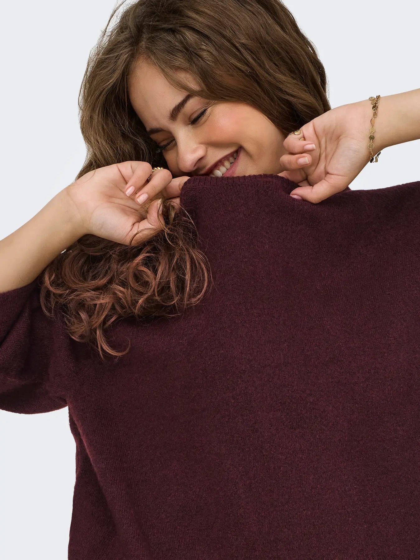 ONLSIMONI 3/4 PULLOVER KNT