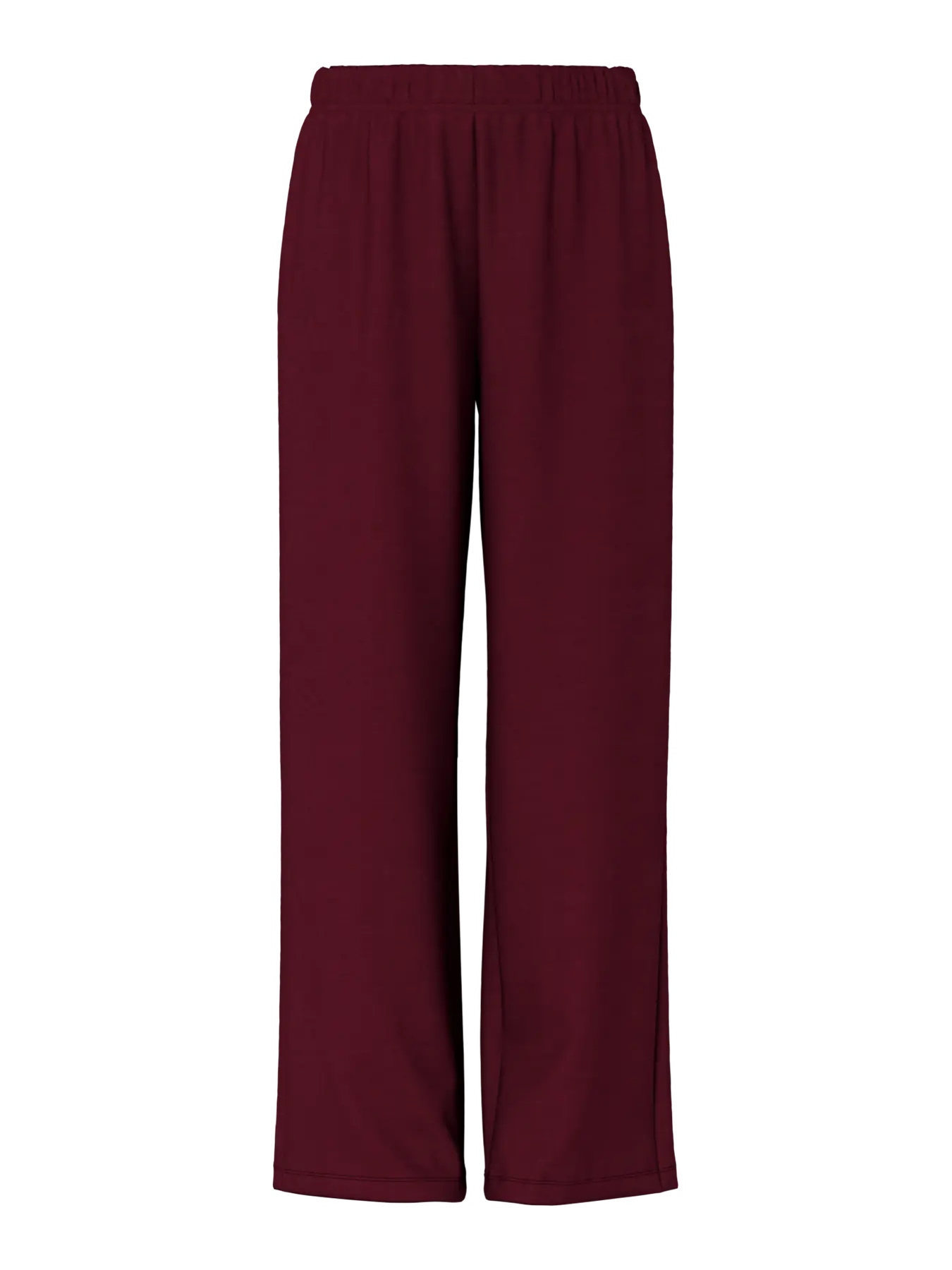 PCCHILLI HW WIDE SWEAT PANTS TAWNY PORT