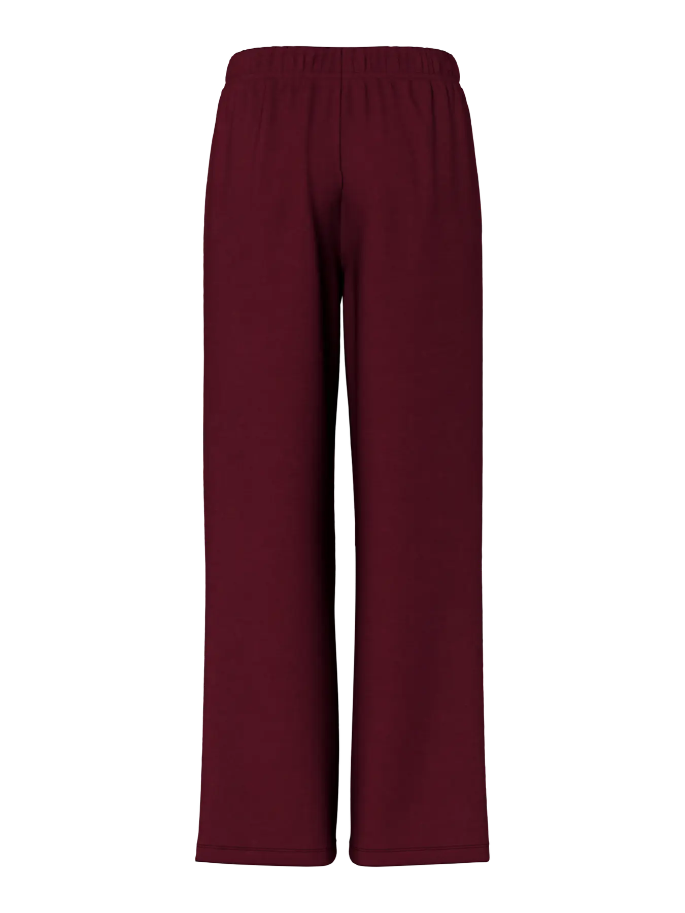 PCCHILLI HW WIDE SWEAT PANTS TAWNY PORT