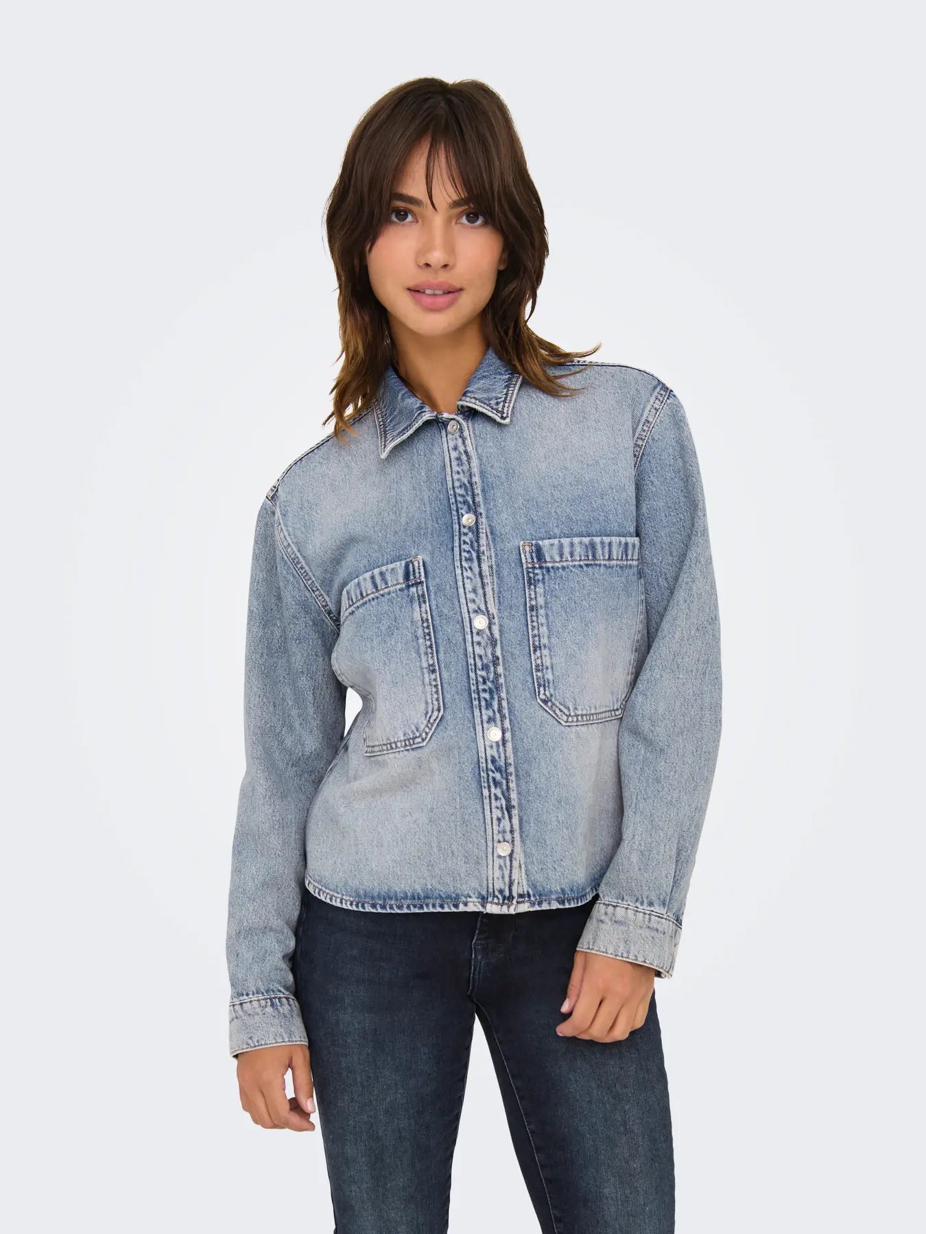 ONLCASSIE LS DNM SHIRT