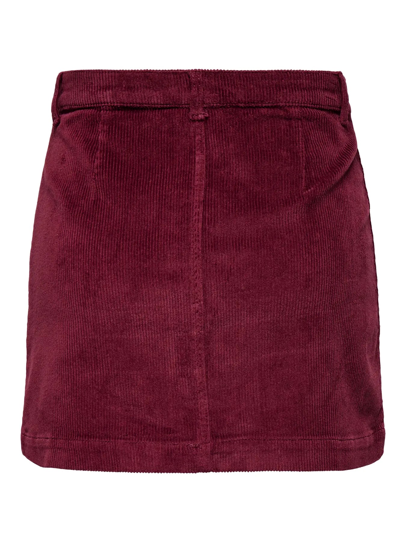 ONLAMAZING HW CORD SKIRT TAWNY PORT