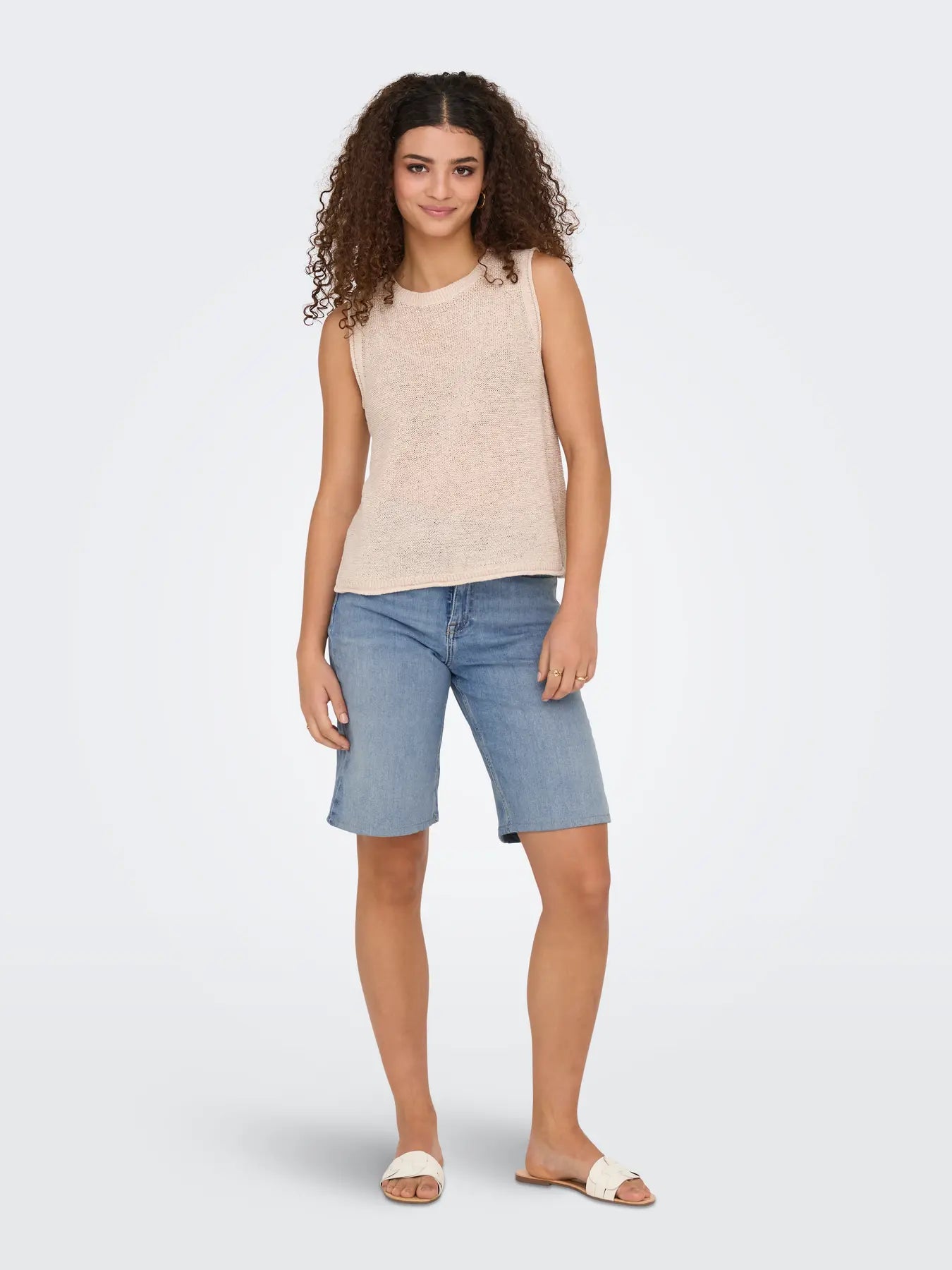 ONLMADISON BLUSH HW SHORTS