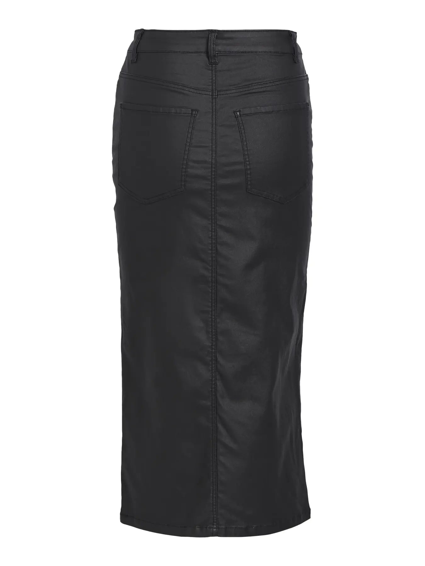 OBJNAYA COATED MW SKIRT
