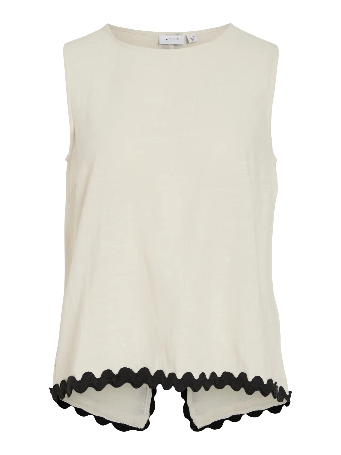 VIMANDA WAVY O-NECK S/L TOP