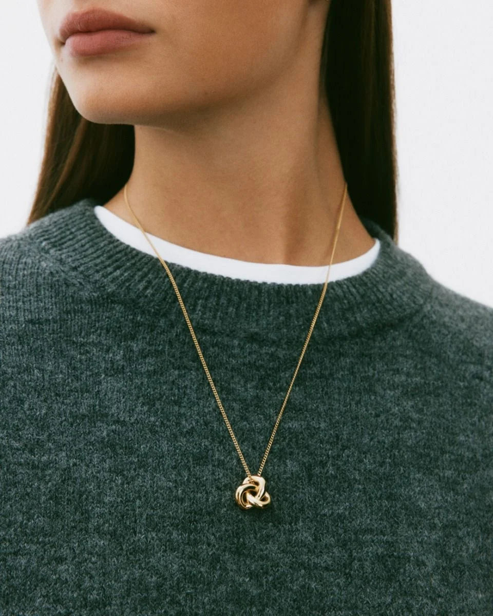 Infinity Knot Necklace L